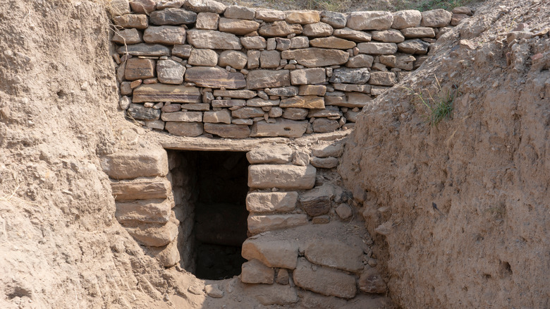 Indus valley sewage line