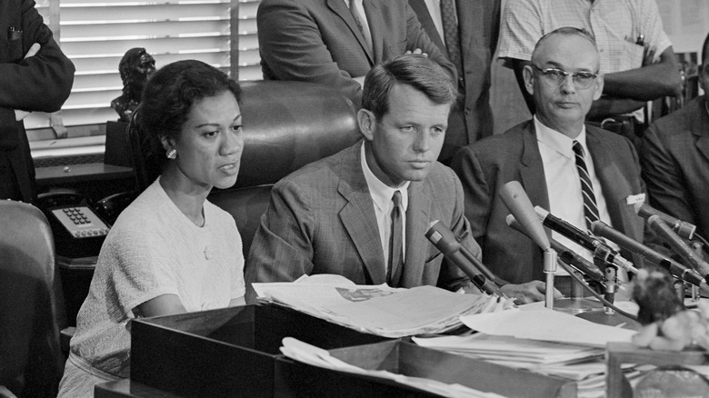 Gloria Richardson and Robert F. Kennedy