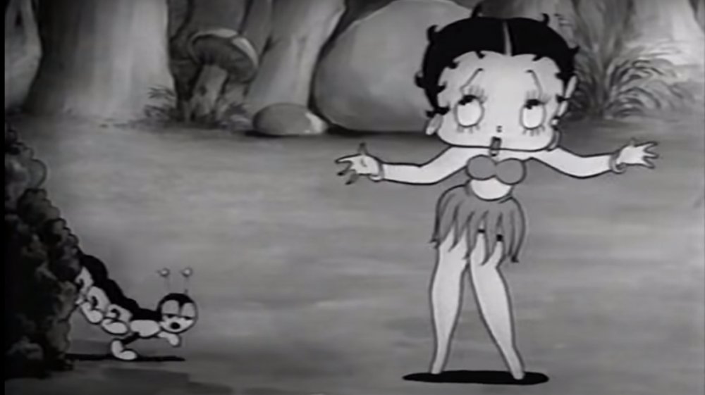 Betty on an island