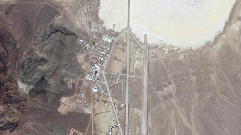 area 51 satellite image