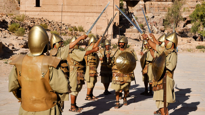 Jordanian reenactors