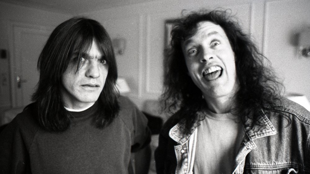 Angus and Malcolm Young