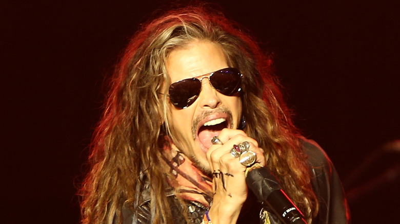Steven Tyler singing