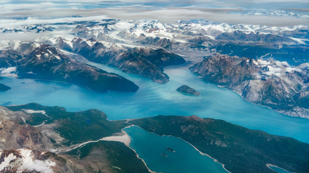 Above the Alaskan Triangle