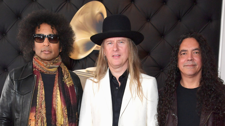 William DuVall, Jerry Cantrell, and Mike Starr