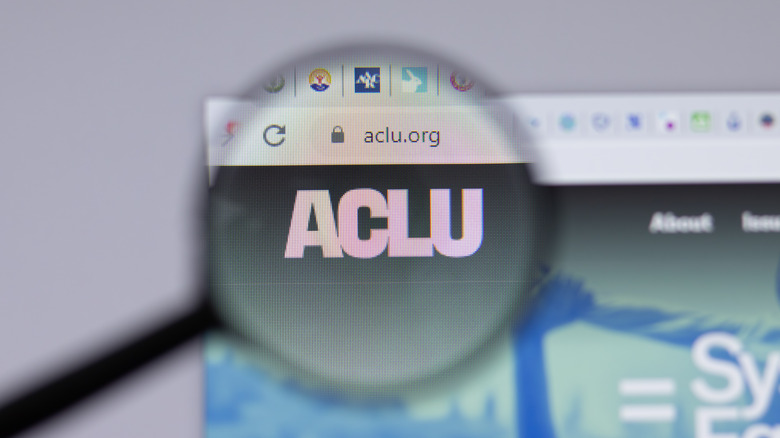 American Civil Liberties Union website
