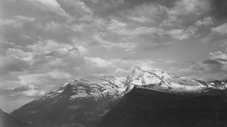 Adams' photograph of Heaven's Peak