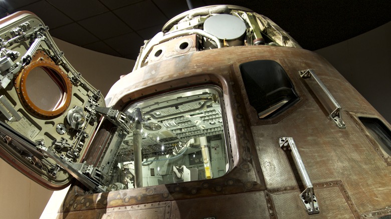 Apollo 13 LEM capsule NASA display