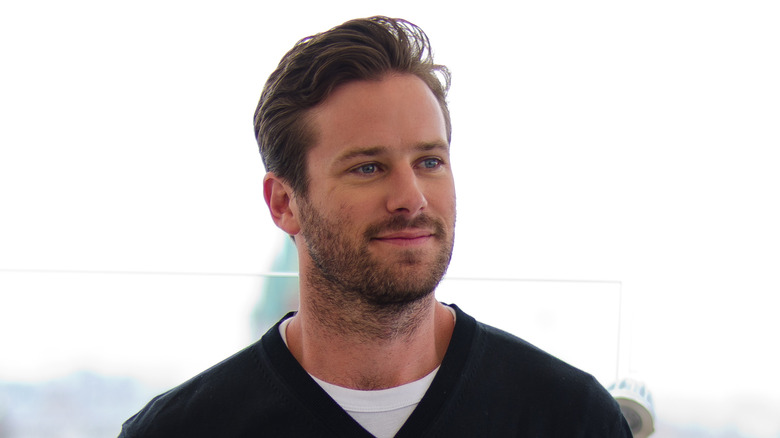 Armie Hammer smiling