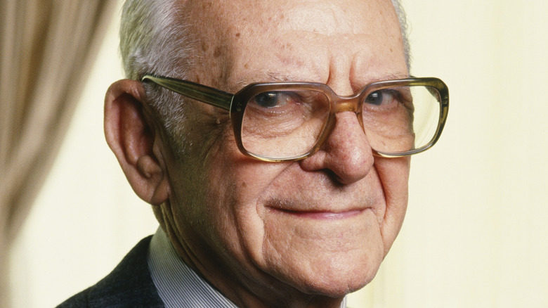 Armand Hammer smiling