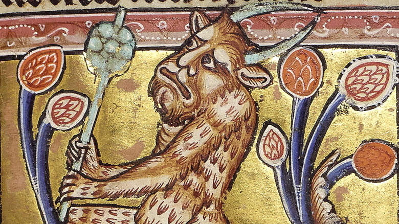 satyr from aberdeen bestiary