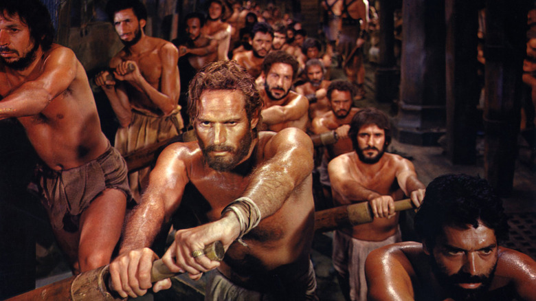 Charlton Heston Ben-Hur Galley Scene