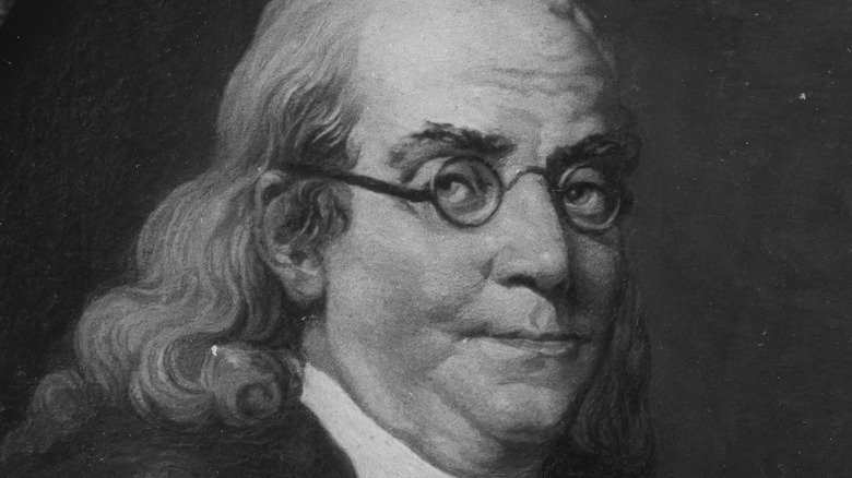 ben franklin hair glasses