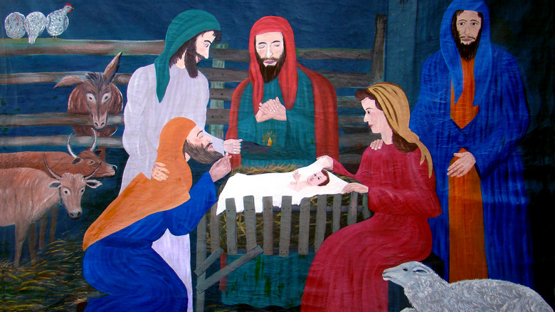 birth of baby Jesus