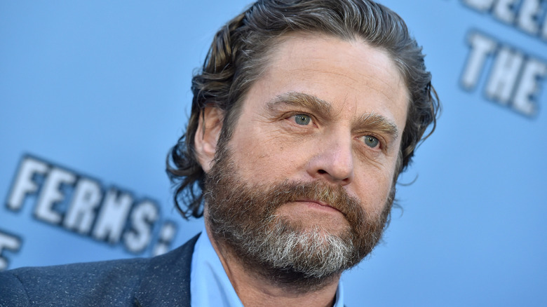zach galifianakis looking serious