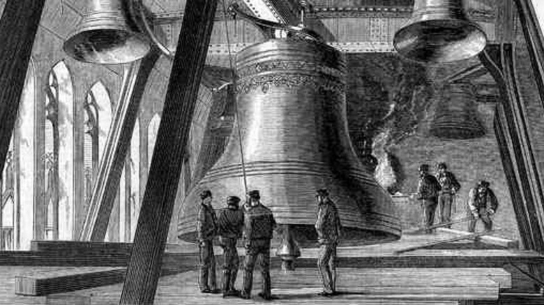 Newspaper illustration of second Big Ben