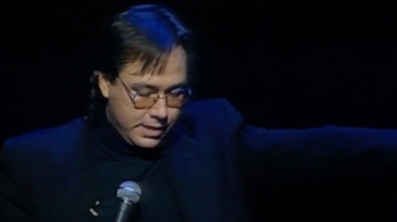 Bill Hicks on stage