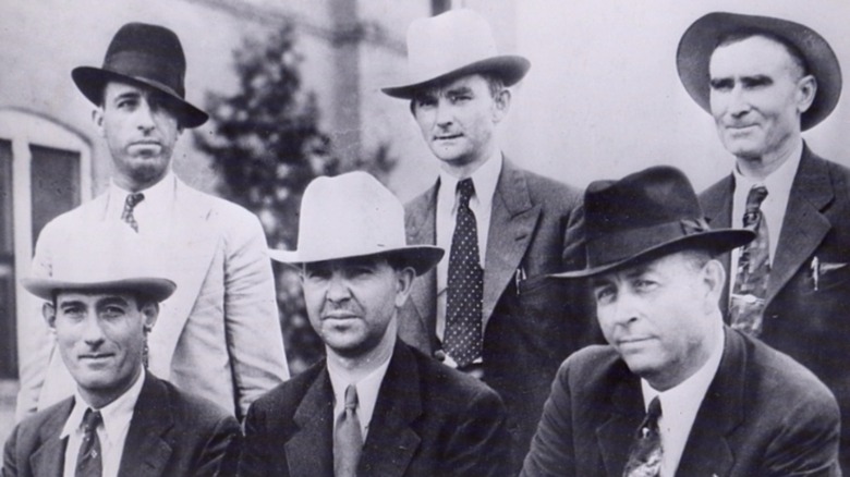The posse who killed Bonnie and Clyde