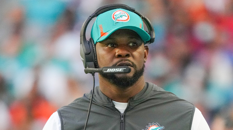 Brian Flores coaching
