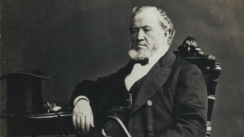 Brigham Young sitting portrait