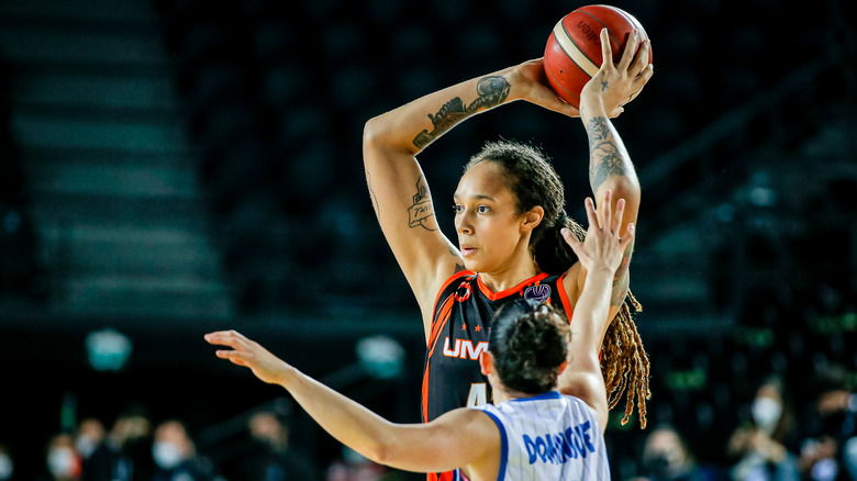 Brittney Griner ready to throw ball