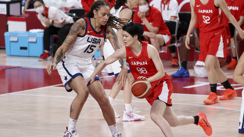 Brittney Griner at the 2020 Olympic Games