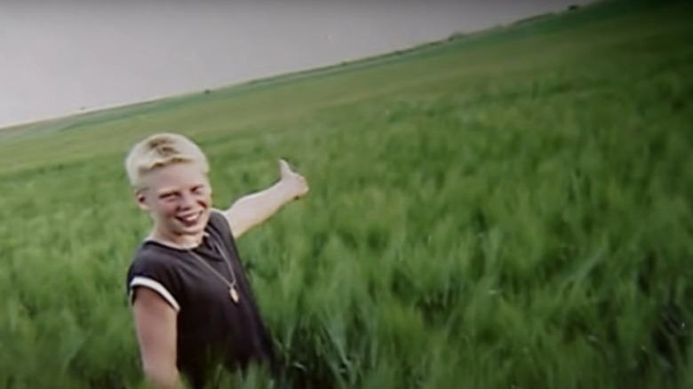 Young Lesnar on family farm