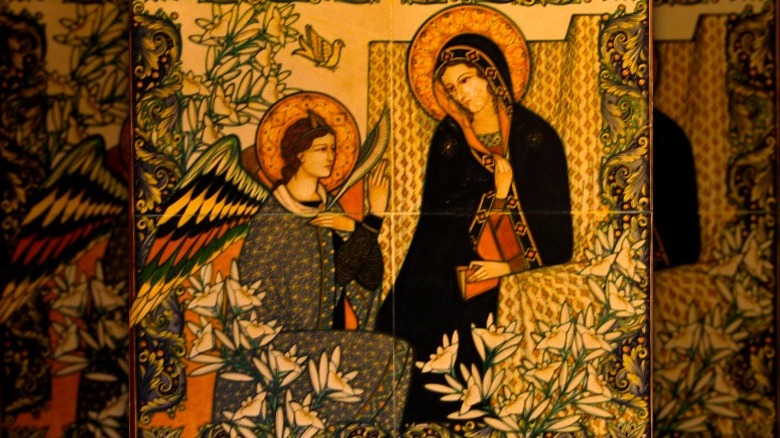 illustration annunciation of st. josaphat