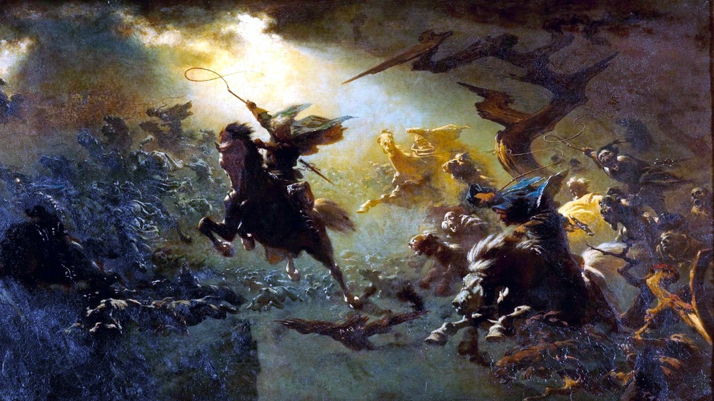 The Wild Hunt, Wilhelm Cordes, 1856
