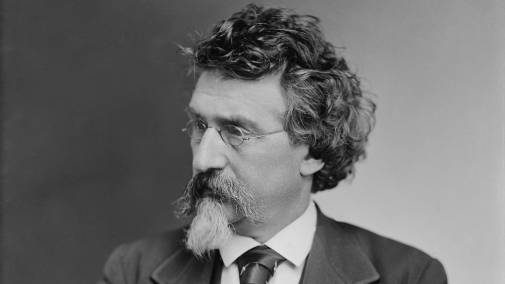 Mathew B. Brady (1823-1896), prominent American photographer, created a successful portrait business prior to the U.S. Civil War. Ca. 1870.