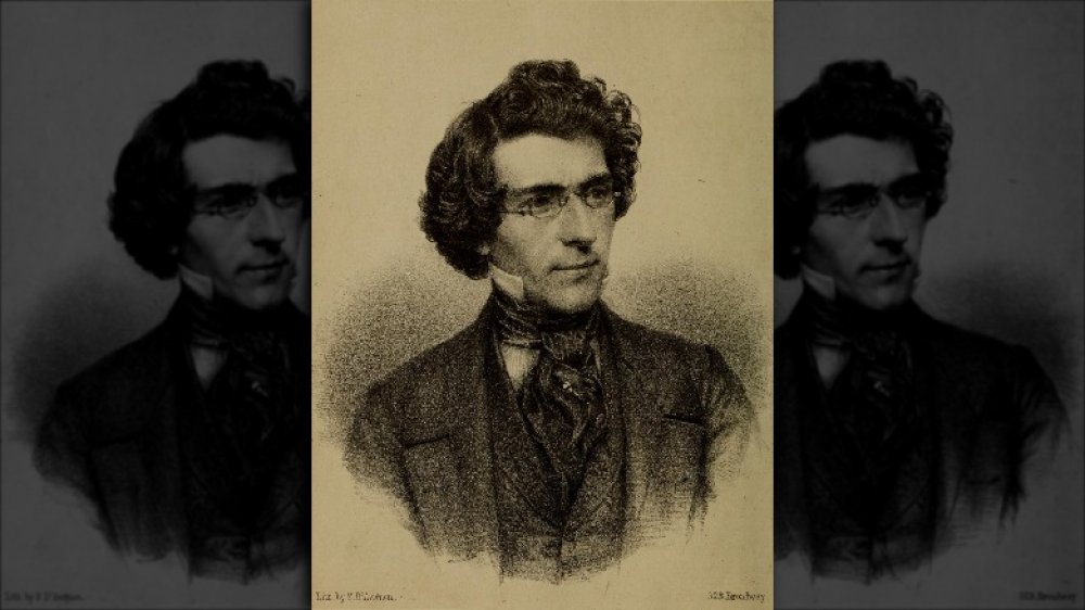 Lithograph of Mathew Brady ca 1851