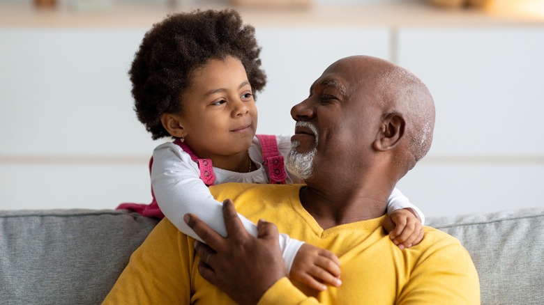 Grandfather w/granddaughter