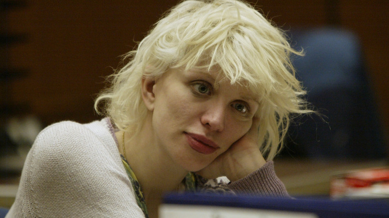 Courtney Love in court