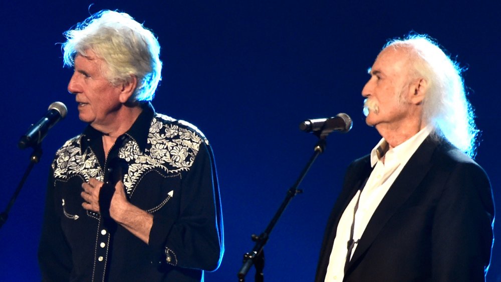 David Crosby and Graham Nash performing 
