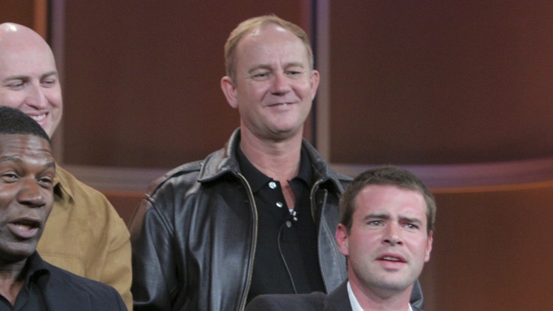 Eric Haney sitting and smiling