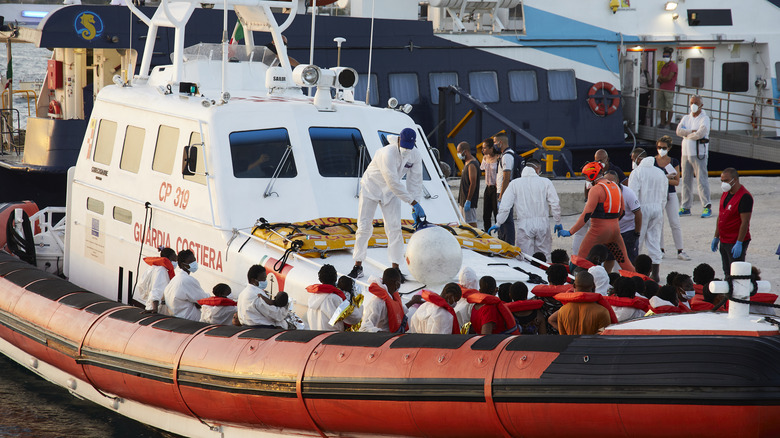Doctors Without Borders staff lifeguards Italy