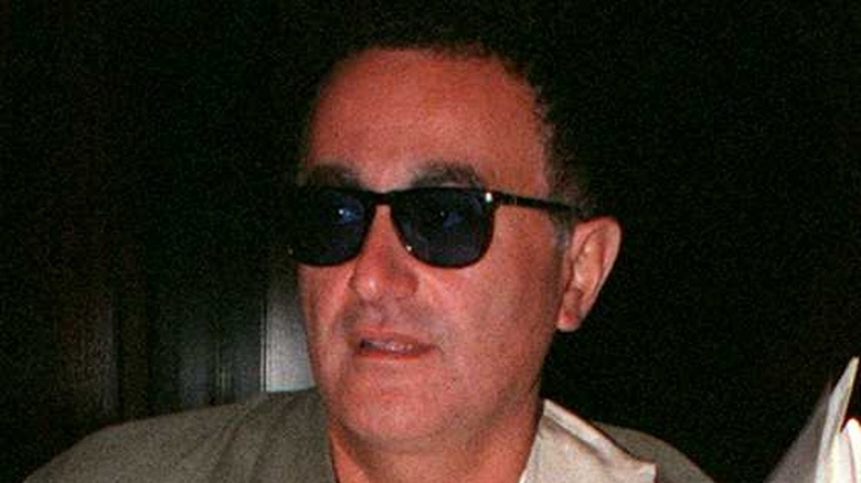 Dodi Fayed wearing sunglasses