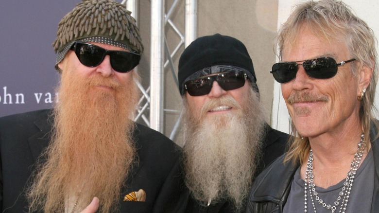 Billy Gibbons, Dusty Hill, and Frank Beard of ZZ Top