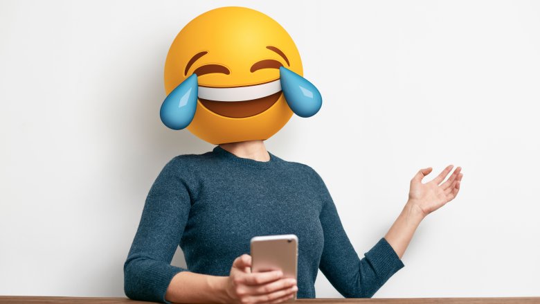 laughing emoji head