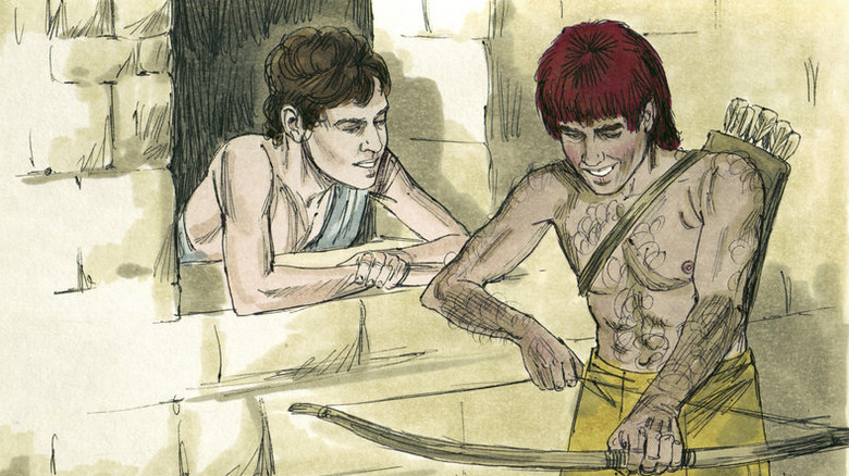young esau and jacob