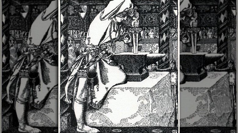 The sword in the anvil