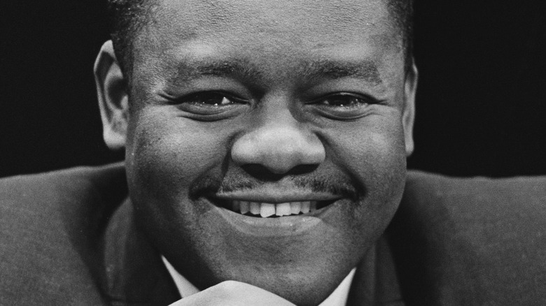 fats domino at his piano