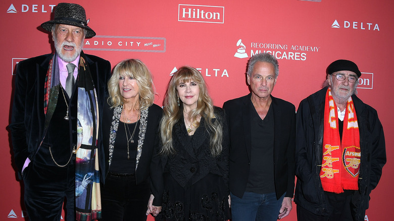 Fleetwood Mac red background