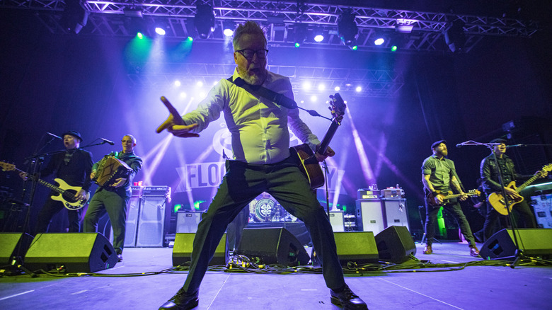 Flogging Molly playing live