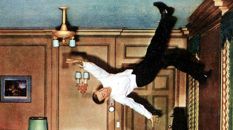 Fred Astaire dancing on the ceiling