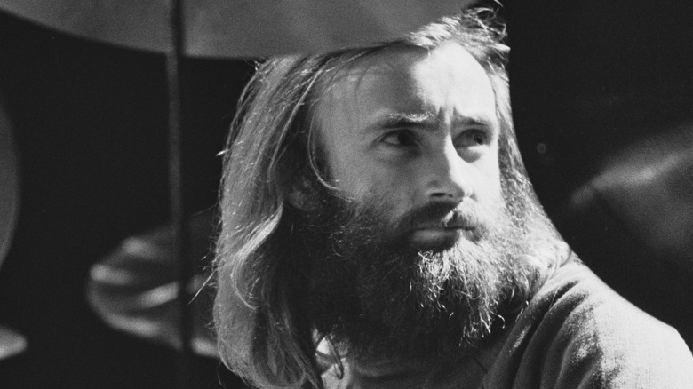 a younger, hairier Phil Collins