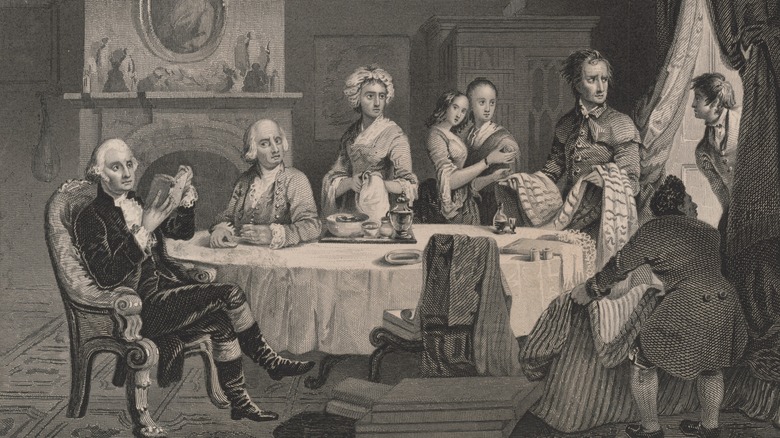 george washington and a spy