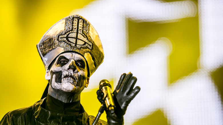 gold ghost singer miter