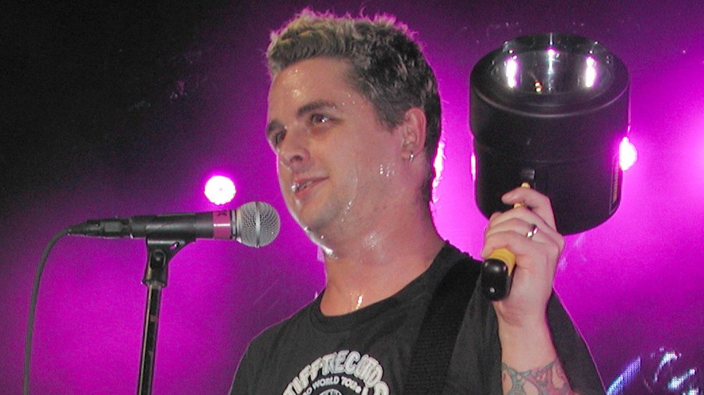 Billie Joe Armstrong on stage