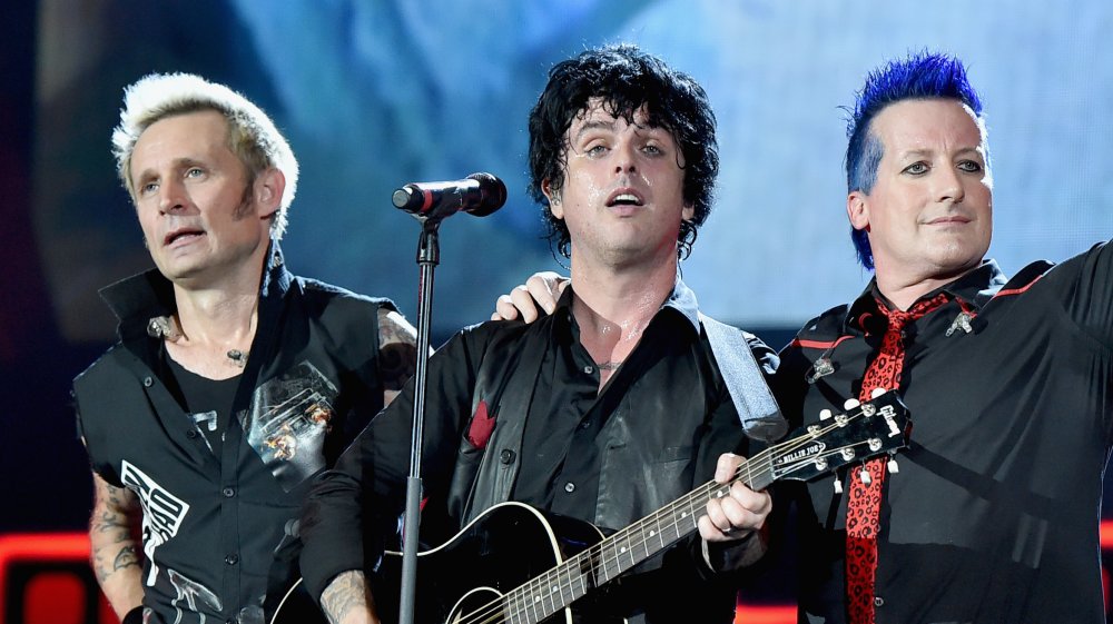Green Day on stage